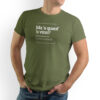 T-Shirt Green "How much do you cost?" Not4U, Guapparia